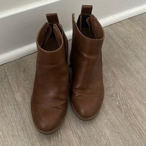 Brown ankle boot